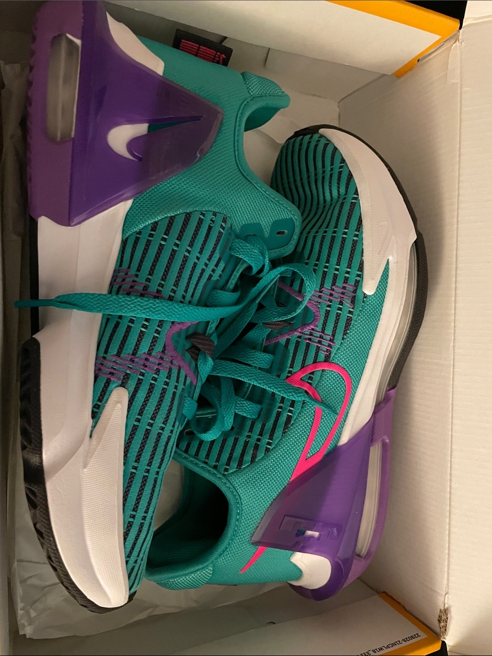 Nike LeBron Witness VI - Clear Emerald & Hyper Pink